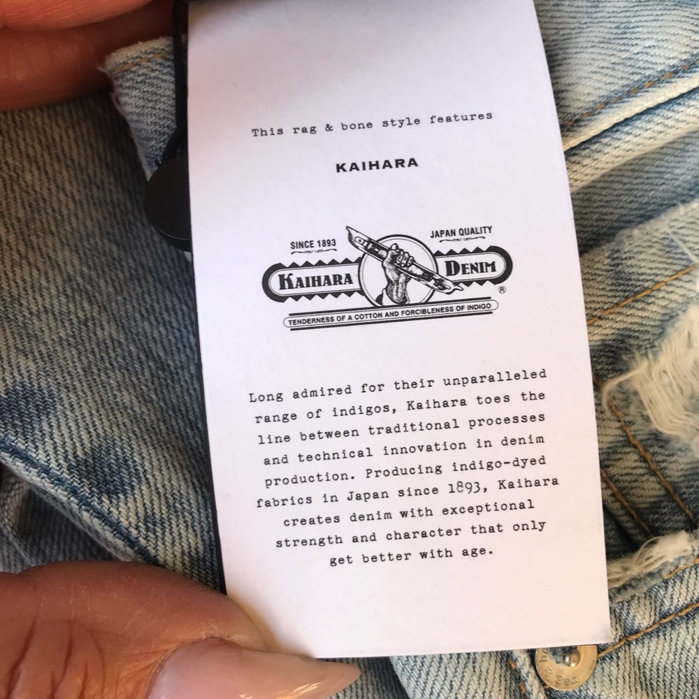 SOLD- RAG & BONE 90s Jeans | Dagger| Size 29 - Picture 7 of 16
